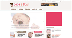 Desktop Screenshot of bebeabord.org